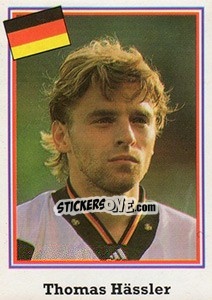 Sticker Thomas Hässler - Mundial De Futbol USA 94 n. 157 - Navarrete