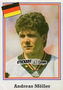 Sticker Andreas Möller - Mundial De Futbol USA 94 n. 158 - Navarrete