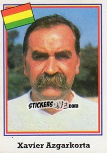 Sticker Xavier Azgarkorta - Mundial De Futbol USA 94 n. 166 - Navarrete