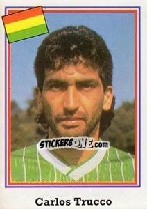 Sticker Carlos Trucco - Mundial De Futbol USA 94 - Navarrete