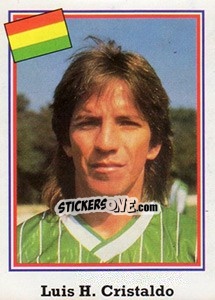 Sticker Luis H. Cristaldo - Mundial De Futbol USA 94 n. 169 - Navarrete