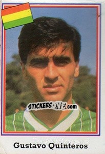 Sticker Gustavo Quinteros - Mundial De Futbol USA 94 n. 170 - Navarrete