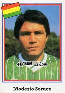 Sticker Modesto Soruco - Mundial De Futbol USA 94 n. 172 - Navarrete