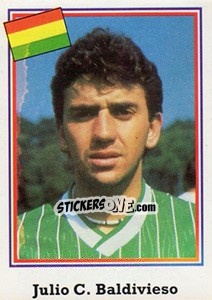Sticker Julio C. Baldivieso - Mundial De Futbol USA 94 n. 174 - Navarrete