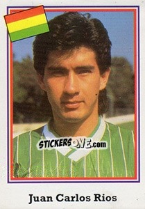 Sticker Juan Carlos Rios - Mundial De Futbol USA 94 n. 178 - Navarrete