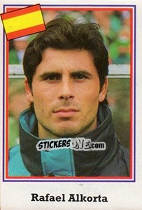 Sticker Rafael Alkorta - Mundial De Futbol USA 94 n. 186 - Navarrete