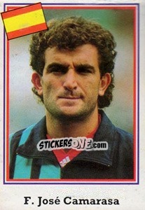 Sticker F. José Camarasa - Mundial De Futbol USA 94 n. 187 - Navarrete