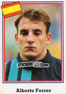 Sticker Alberto Ferrer - Mundial De Futbol USA 94 n. 189 - Navarrete