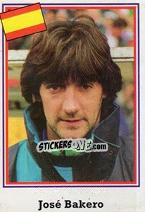 Sticker José Bakero - Mundial De Futbol USA 94 n. 192 - Navarrete