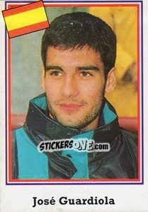 Sticker José Guardiola - Mundial De Futbol USA 94 n. 193 - Navarrete
