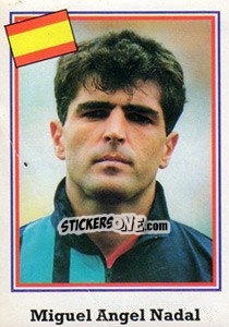 Sticker Miguel Angel Nadal - Mundial De Futbol USA 94 n. 196 - Navarrete