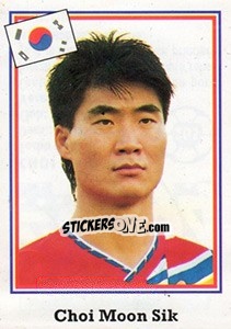 Sticker Choi Moon Sik - Mundial De Futbol USA 94 n. 205 - Navarrete