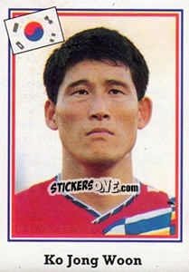 Figurina Ko Jong Woon - Mundial De Futbol USA 94 - Navarrete