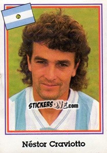 Figurina Néstor Craviotto - Mundial De Futbol USA 94 n. 220 - Navarrete