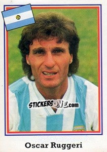 Sticker Oscar Ruggeri - Mundial De Futbol USA 94 n. 224 - Navarrete