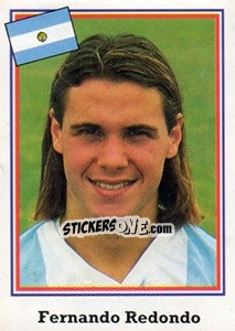 Sticker Fernando Redondo - Mundial De Futbol USA 94 n. 225 - Navarrete