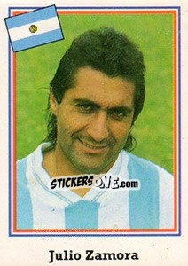 Sticker Julio Zamora - Mundial De Futbol USA 94 - Navarrete