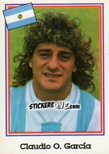 Sticker Claudio O. García - Mundial De Futbol USA 94 n. 231 - Navarrete
