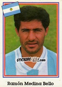 Cromo Ramón Medina Bello - Mundial De Futbol USA 94 - Navarrete