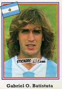 Figurina Gabriel O. Batistuta