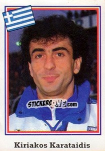 Sticker Kiriakos Karataidis - Mundial De Futbol USA 94 n. 237 - Navarrete