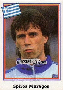 Figurina Spiros Maragos - Mundial De Futbol USA 94 n. 242 - Navarrete