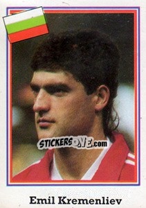 Sticker Emil Kremenliev - Mundial De Futbol USA 94 n. 258 - Navarrete