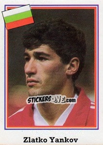 Cromo Zlatko Yankov - Mundial De Futbol USA 94 n. 260 - Navarrete