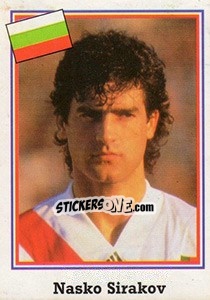 Sticker Nasko Sirakov - Mundial De Futbol USA 94 n. 262 - Navarrete