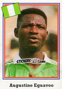 Sticker Augustine Eguaveo - Mundial De Futbol USA 94 n. 272 - Navarrete