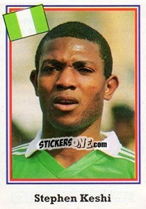 Sticker Stephen Keshi - Mundial De Futbol USA 94 - Navarrete