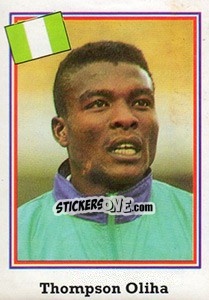Sticker Thompson Oliha - Mundial De Futbol USA 94 n. 277 - Navarrete