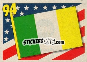 Sticker Bandera - Mundial De Futbol USA 94 n. 286 - Navarrete