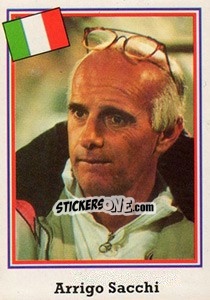 Cromo Arrigo Sacchi