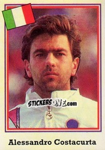 Sticker Alessandro Costacurta - Mundial De Futbol USA 94 - Navarrete