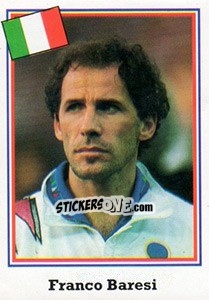 Figurina Franco Baresi - Mundial De Futbol USA 94 - Navarrete