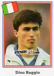 Sticker Dino Baggio - Mundial De Futbol USA 94 - Navarrete