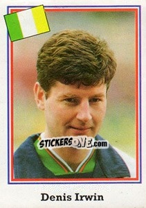 Cromo Denis Irwin - Mundial De Futbol USA 94 - Navarrete