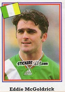 Sticker Eddie McGoldrick - Mundial De Futbol USA 94 - Navarrete