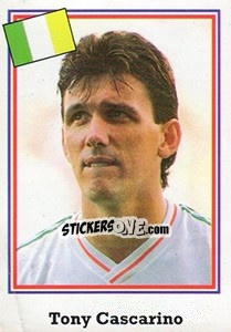 Sticker Tony Cascarino - Mundial De Futbol USA 94 - Navarrete