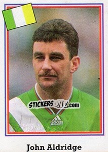 Sticker John Aldridge - Mundial De Futbol USA 94 n. 321 - Navarrete