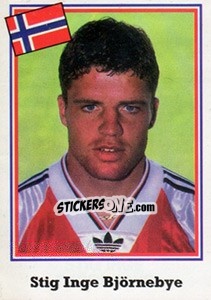 Sticker Stig Inge Bjornebye - Mundial De Futbol USA 94 n. 329 - Navarrete
