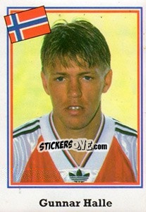 Sticker Gunnar Halle - Mundial De Futbol USA 94 n. 330 - Navarrete