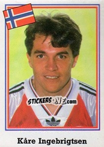 Cromo Kare Ingebrigtsen - Mundial De Futbol USA 94 n. 332 - Navarrete