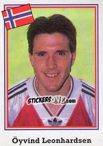 Sticker Oyvind Leonhardsen - Mundial De Futbol USA 94 n. 335 - Navarrete
