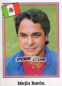 Sticker Mejía Barón - Mundial De Futbol USA 94 n. 340 - Navarrete
