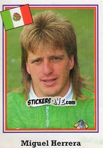 Sticker Miguel Herrera - Mundial De Futbol USA 94 n. 344 - Navarrete