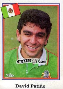 Cromo David Patiño - Mundial De Futbol USA 94 n. 349 - Navarrete