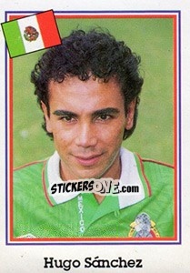 Sticker Hugo Sánchez - Mundial De Futbol USA 94 - Navarrete