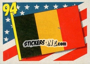 Sticker Bandera - Mundial De Futbol USA 94 n. 354 - Navarrete